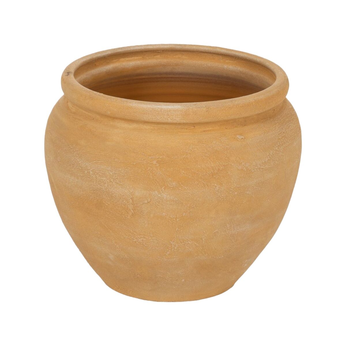 Vase Gul Keramik 35 x 35 x 34 cm